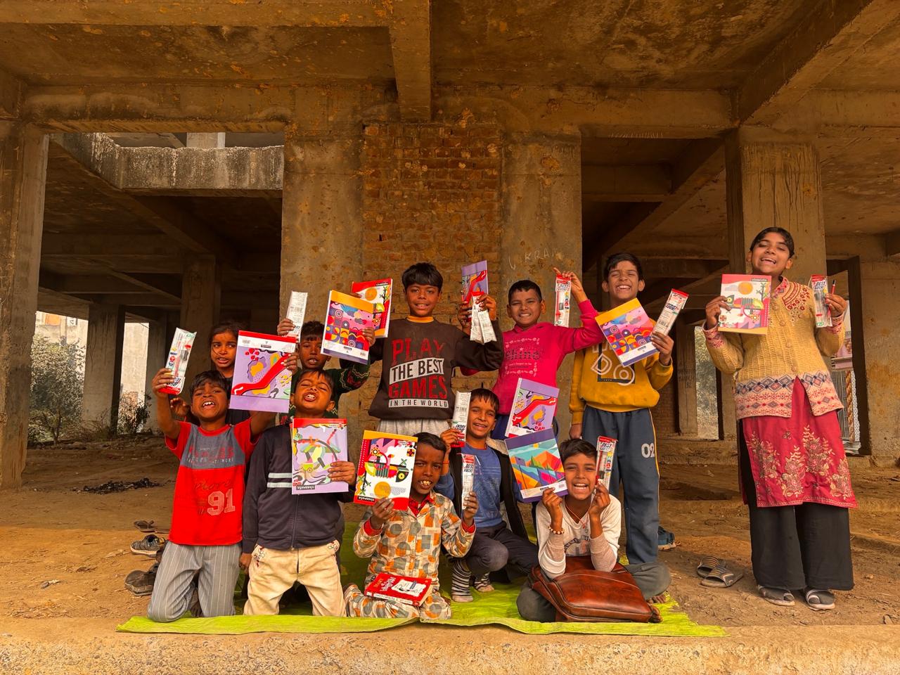 Children smiling together